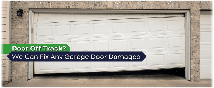 Garage Door Off Track In Des Peres MO
